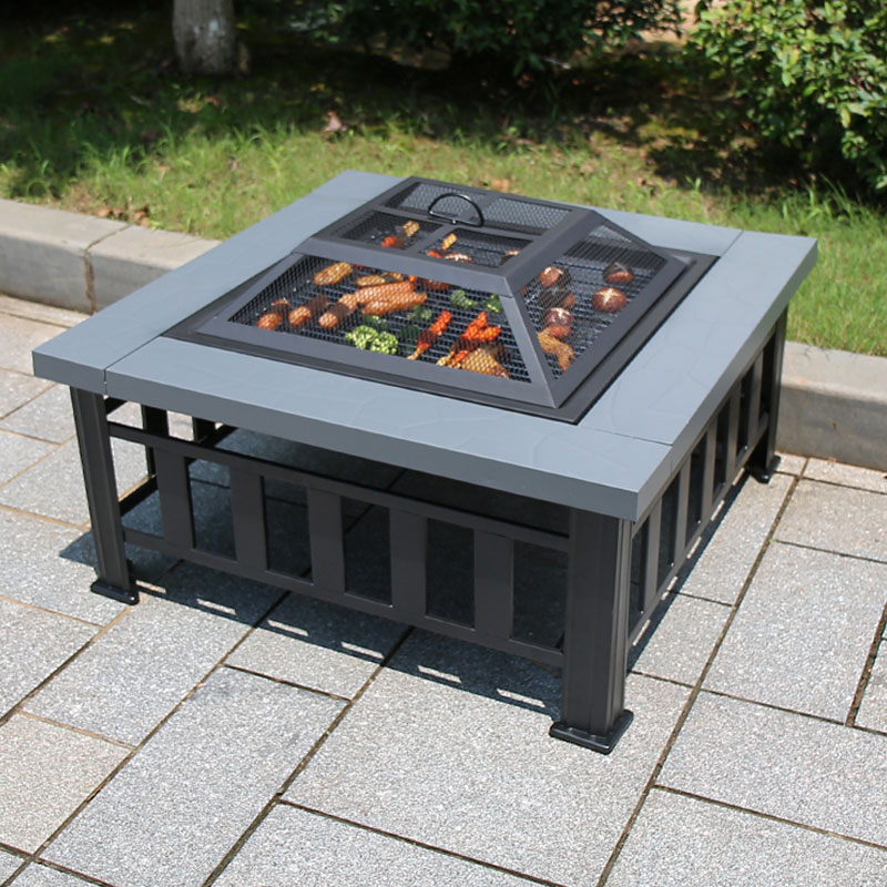 Hiking picnic bbq charcoal stove grill