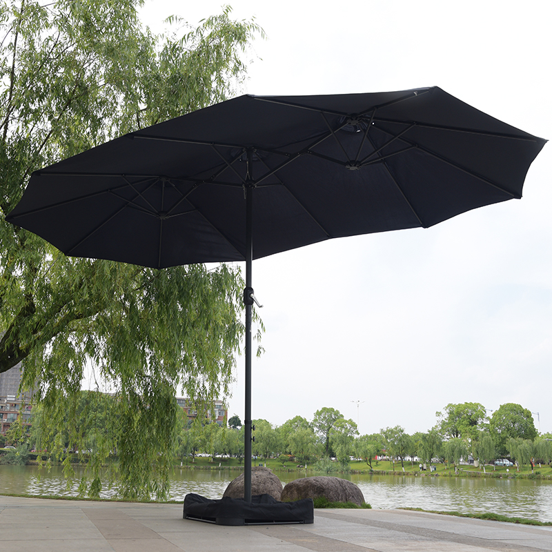 Sunshade rainproof stainless steel garden umbrella beach umbrella