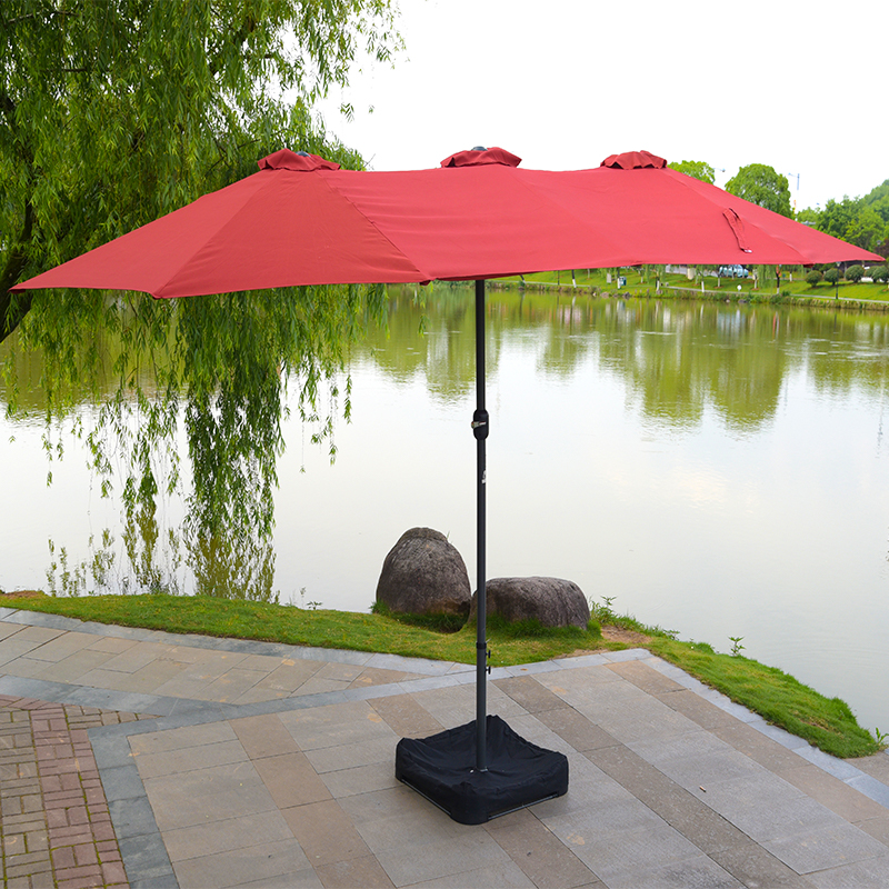 Sunshade rainproof stainless steel garden umbrella beach umbrella